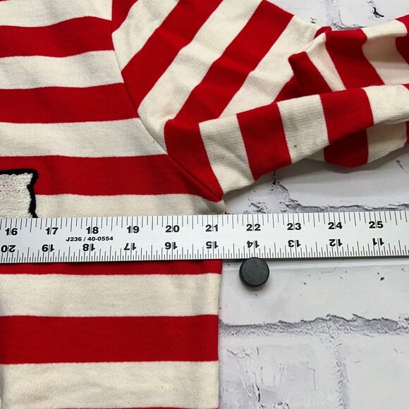 Astroboy Shirt Men's Large Red Striped Tezuka Productions Super Hero Atom Anime - Picture 9 of 16